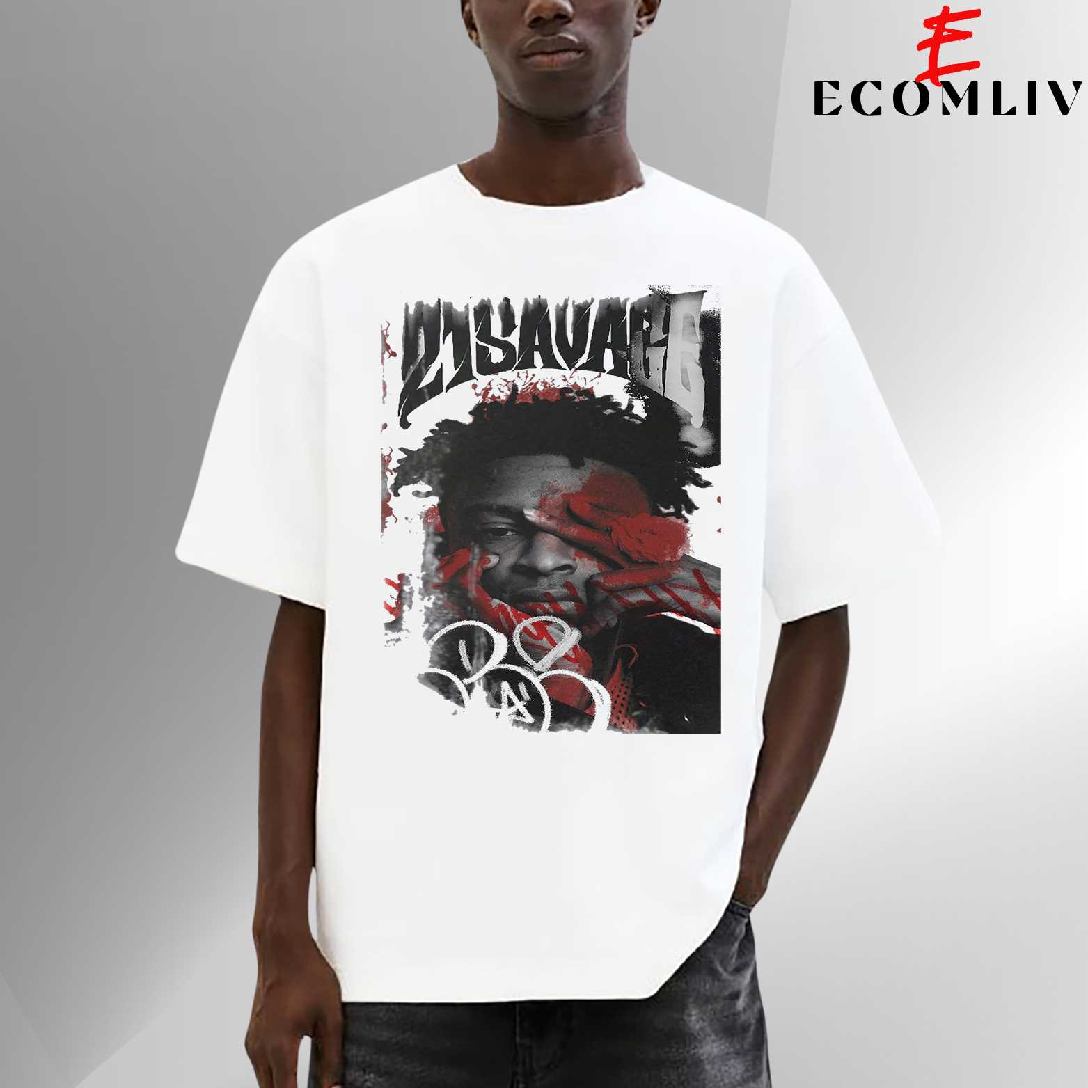 Vintage Rap 21 Savage Tee, Timeless Hip Hop Shirt